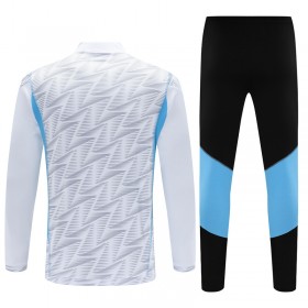 Argentinië Witte Trainings Sweatshirt Kwart-Zip 2023-24  - Kids